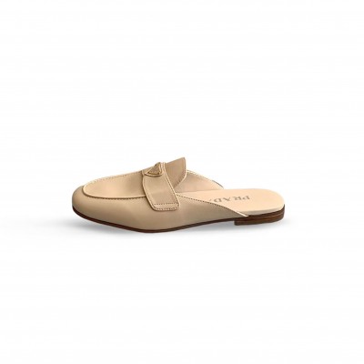 PRADA LEATHER SLIPPERS 